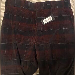 Dickies men’s plaid corduroy-like pants